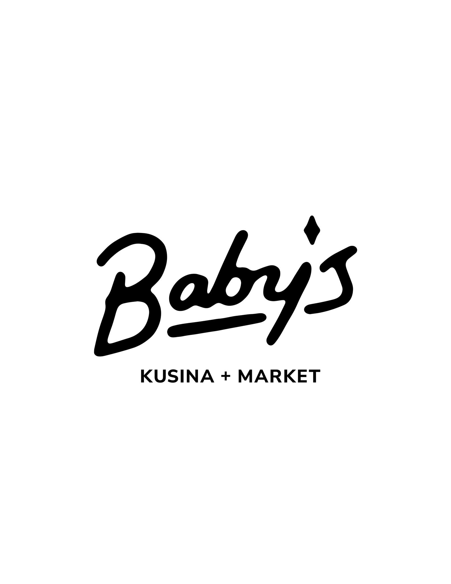 Baby's Kusina + Market Logo