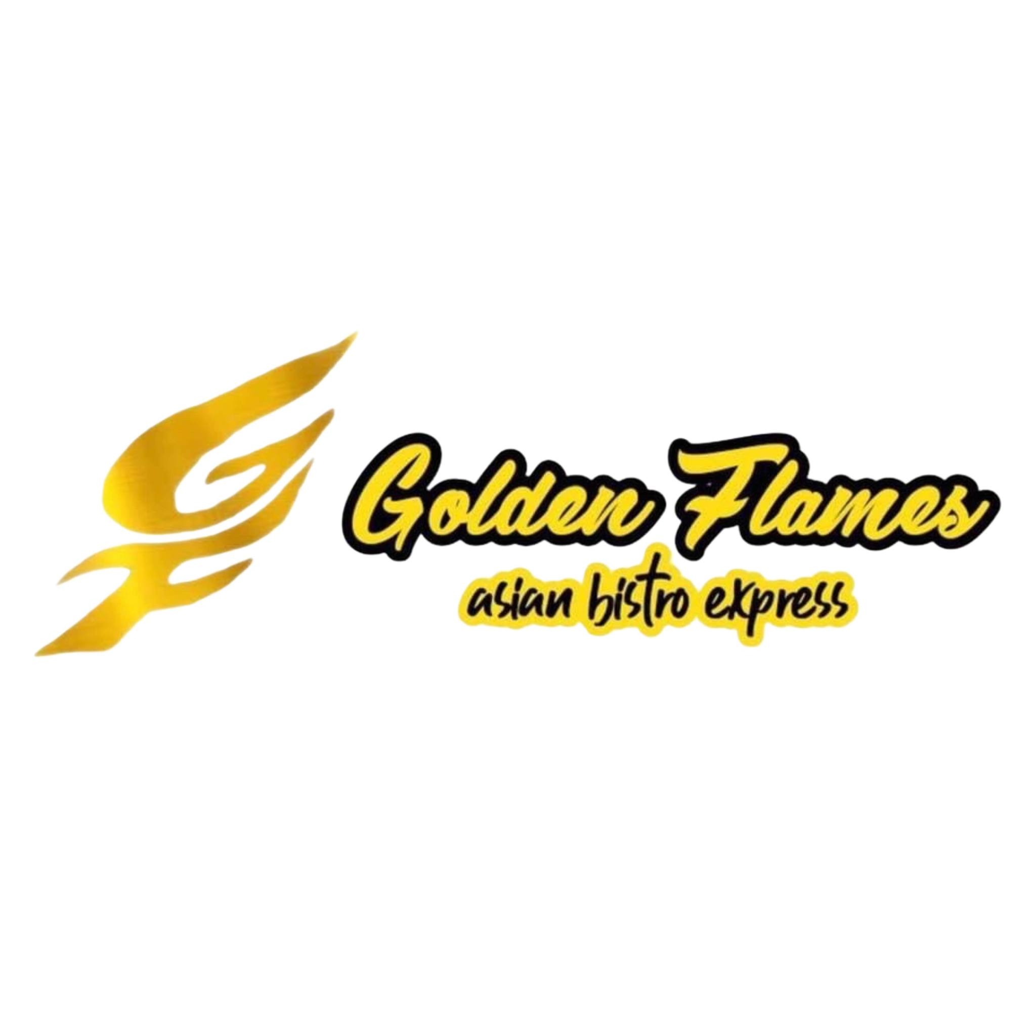 Golden Flames Asian Bistro Express Logo
