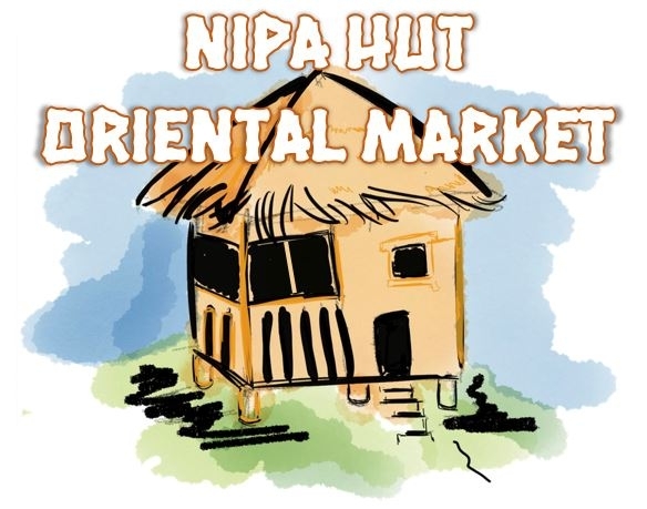 Nipa Hut Oriental Market Logo
