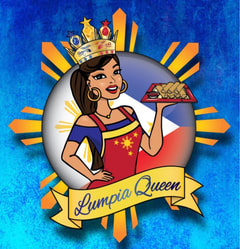 The Lumpia Queen Logo