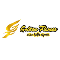 Golden Flames Asian Bistro Express Logo