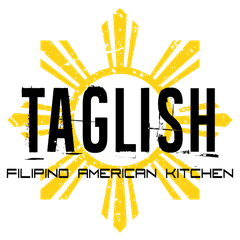 Taglish Filipino-American Kitchen Logo